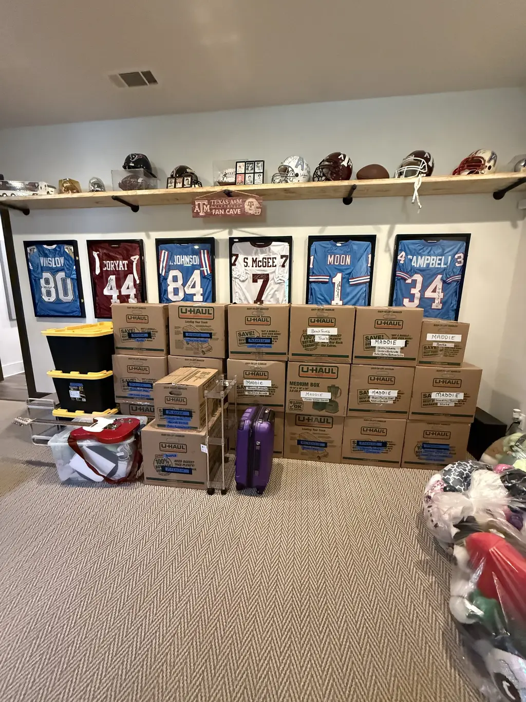 Project Dinsmore, Packing after