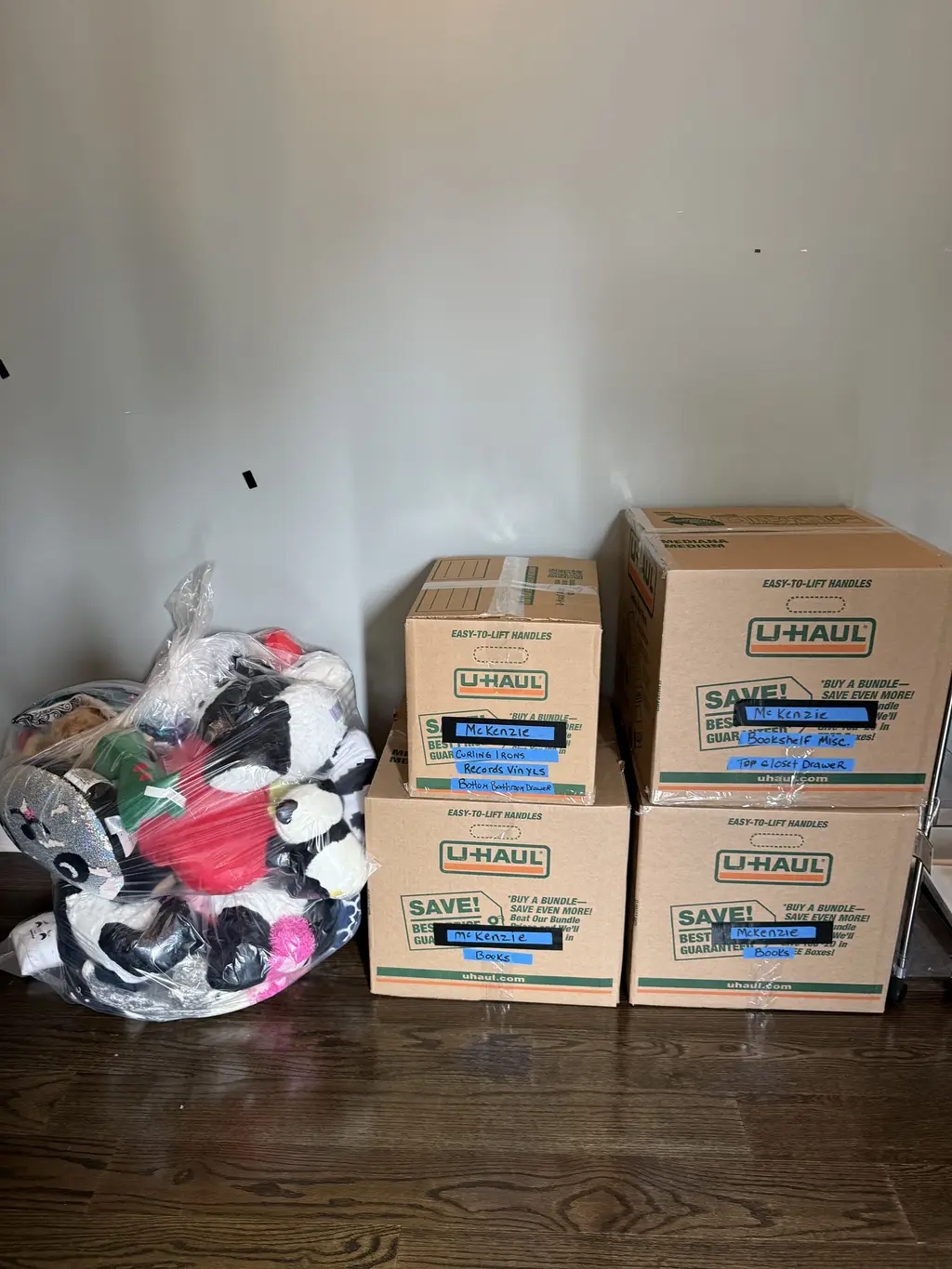 Project Dinsmore, Packing after