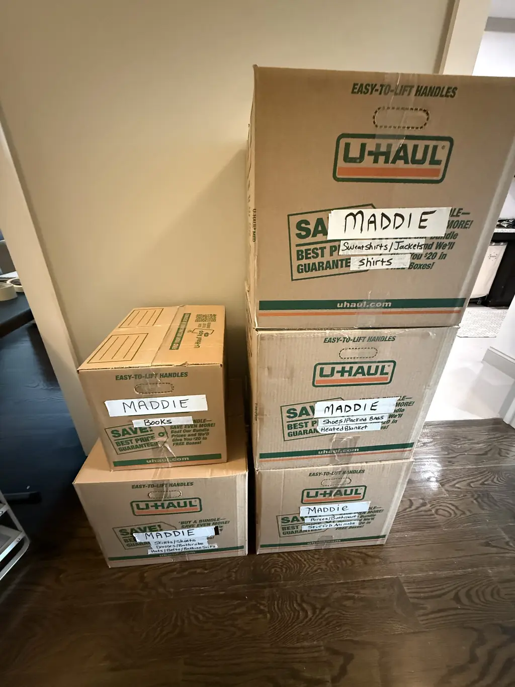 Project Dinsmore, Packing after
