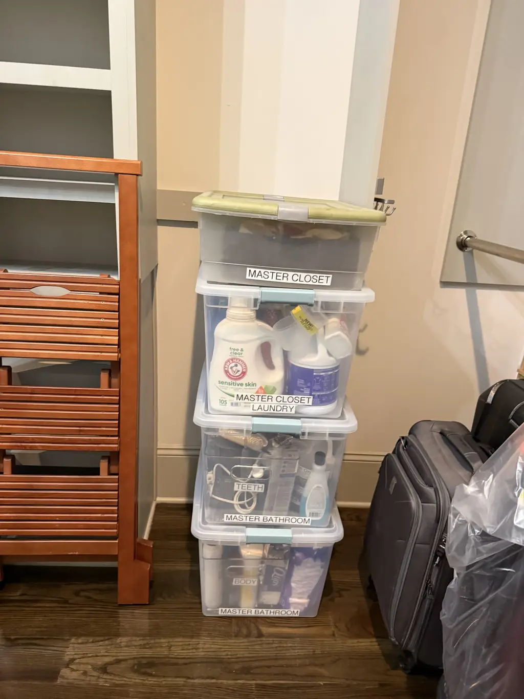Project Dinsmore, Packing after