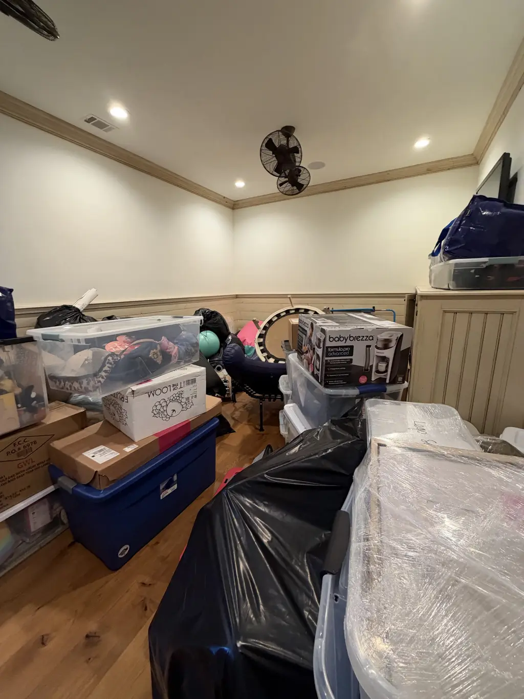 The Hauser's, Basement/Garage before
