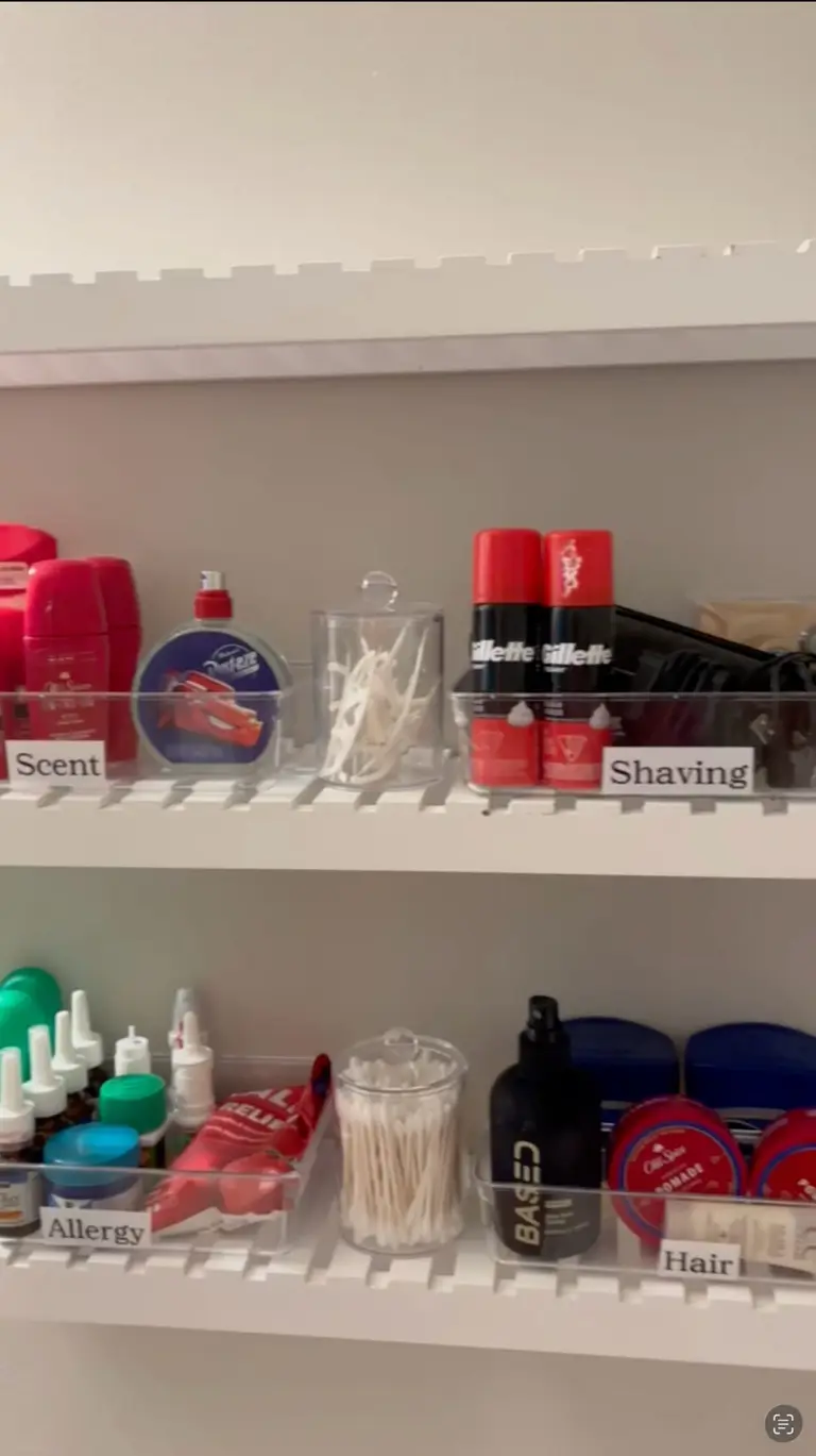 Bathroom organized by Simply Busy Bee