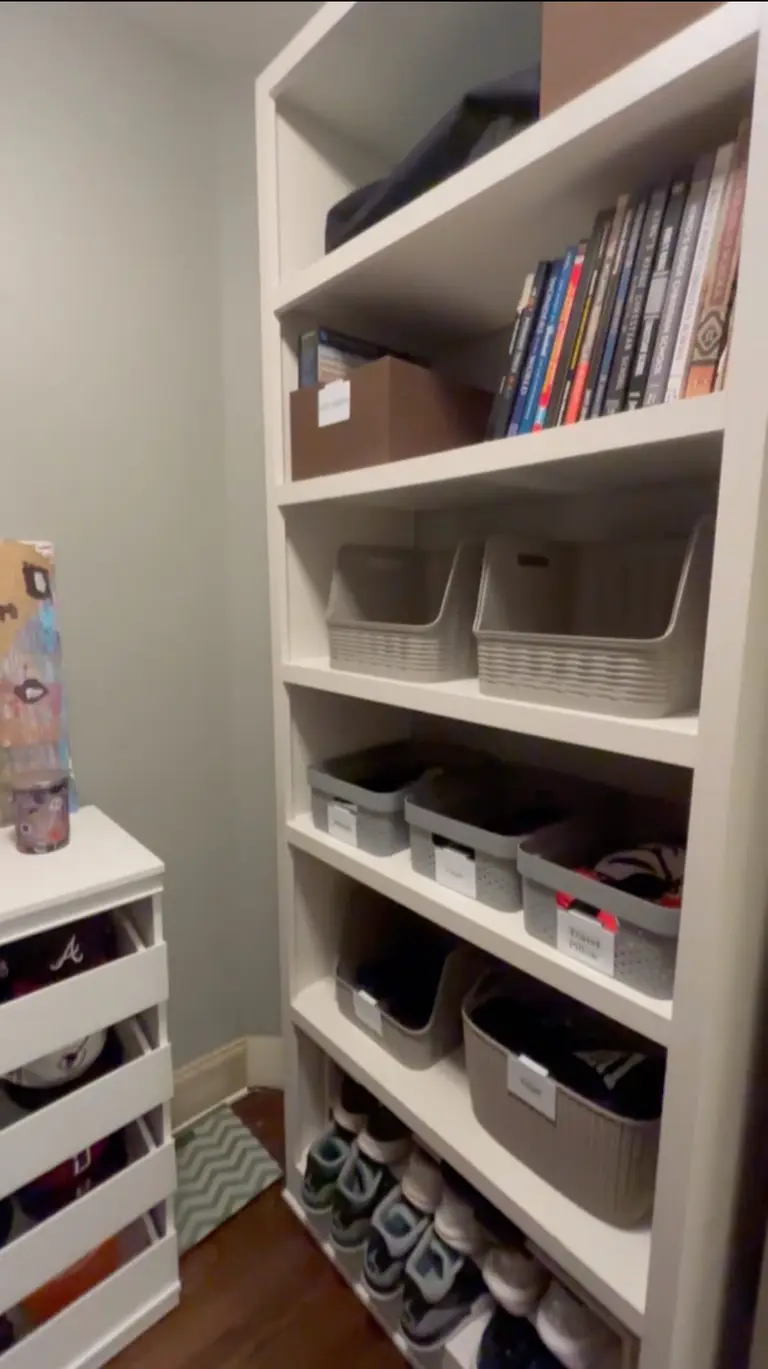Closet organized by Simply Busy Bee