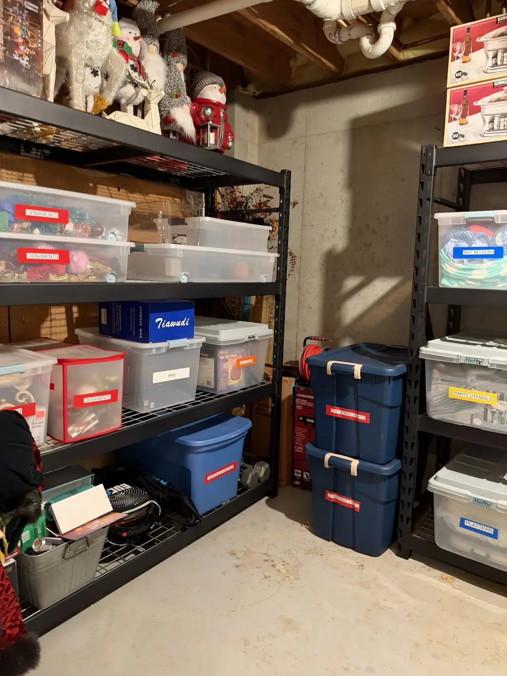 Project Avrielle, Basement/Garage after