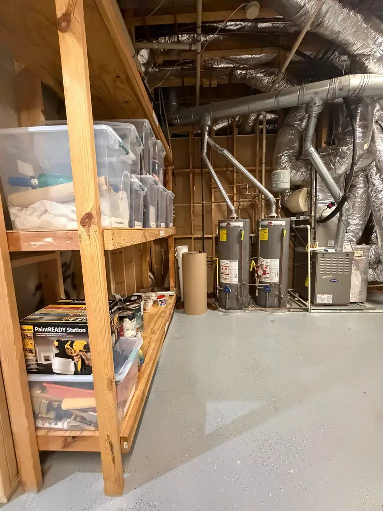 Basement organized by Simply Busy Bee