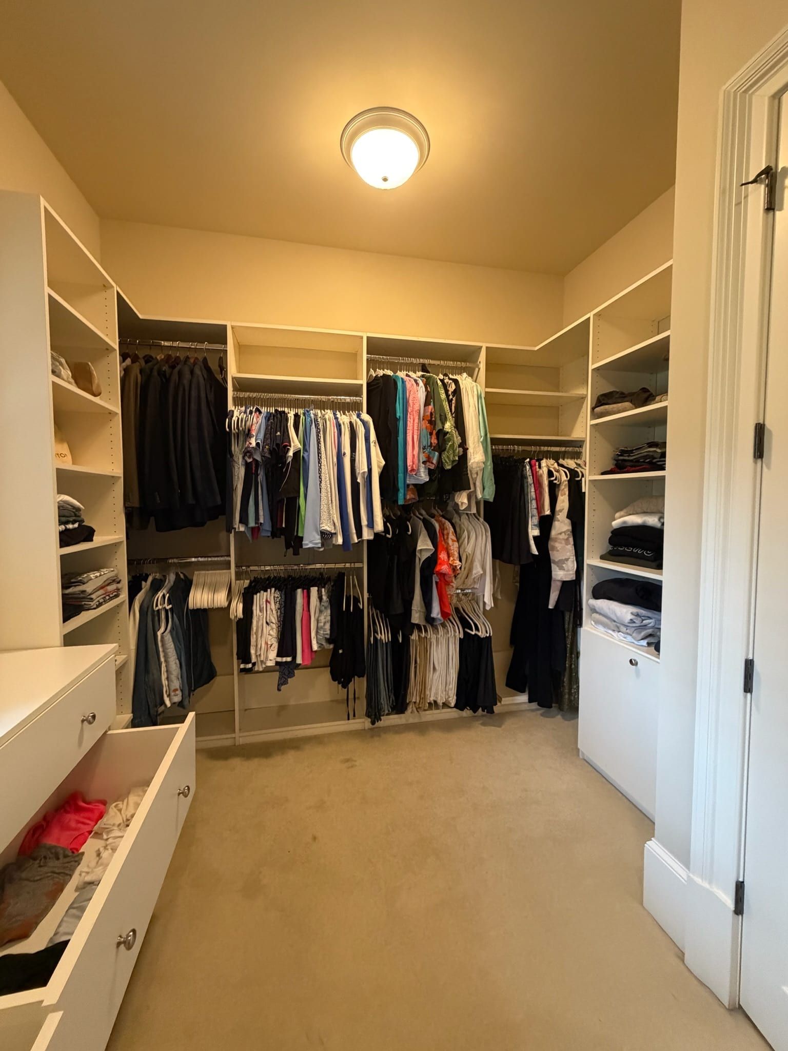 After organizing
